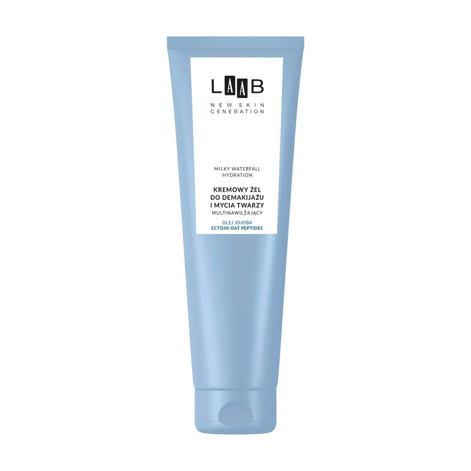 Кремовий гель для демакіяжу та вмивання обличчя AA LAAB New Skin Generation Milky Waterfall Hydration All-in-one, 150 мл