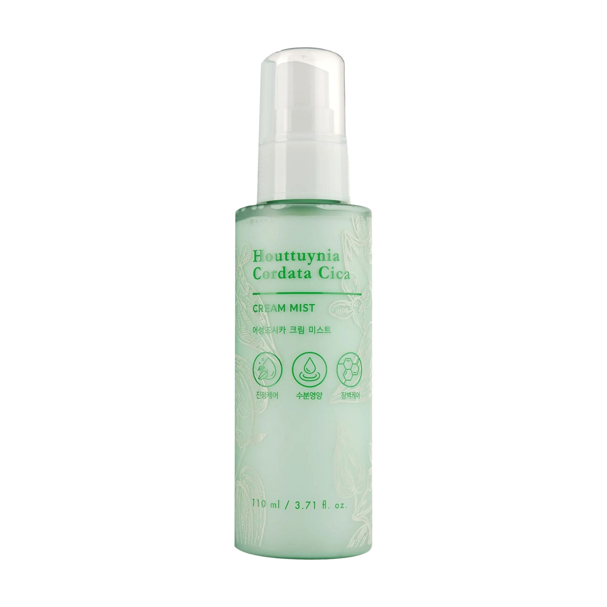 Кремовий міст для обличчя Tony Moly Houttuynia Cordata Cica Cream Mist з хаутюнією та центелою, 110 мл